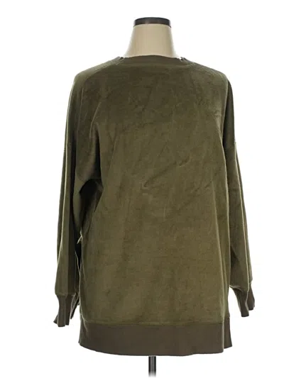 Pre-owned Aerie Pullover Sweater In Green