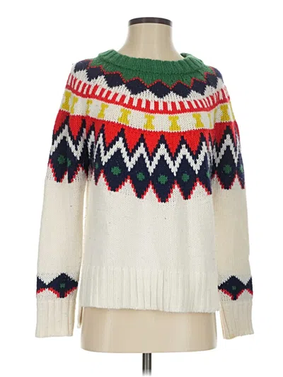 Pre-owned Aerie Pullover Sweater In Ivory