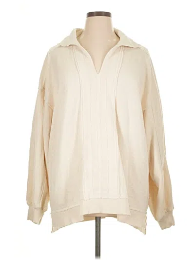 Pre-owned Aerie Pullover Sweater In Ivory