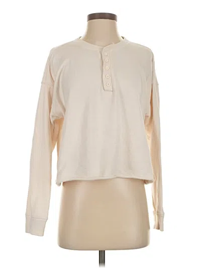 Pre-owned Aerie Pullover Sweater In Ivory