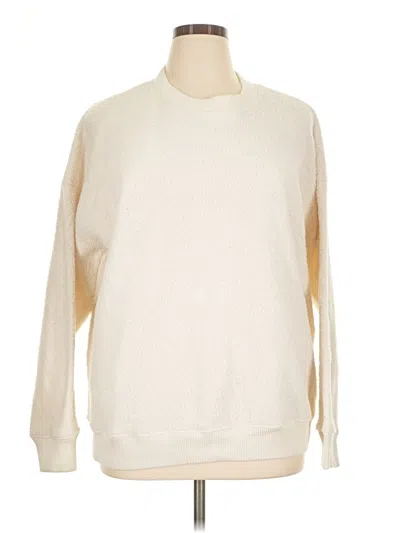 Pre-owned Aerie Pullover Sweater In Ivory