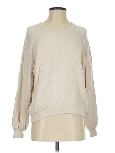 Pre-owned Aerie Pullover Sweater In Ivory