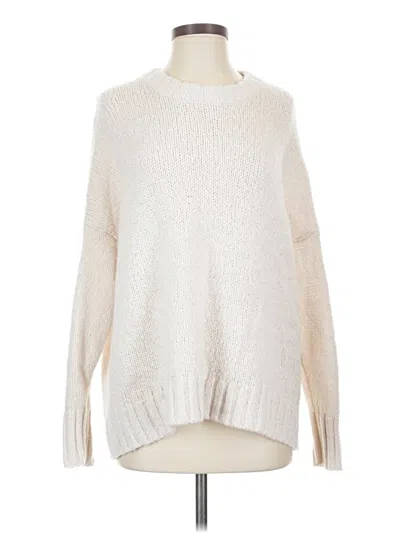 Pre-owned Aerie Pullover Sweater In Ivory