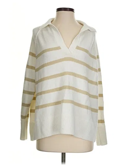 Pre-owned Aerie Pullover Sweater In Ivory