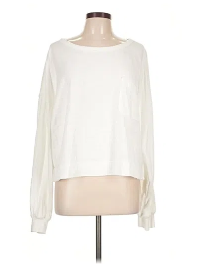 Pre-owned Aerie Pullover Sweater In Ivory