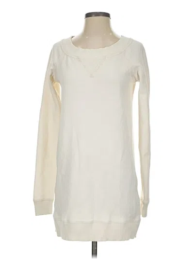 Pre-owned Aerie Pullover Sweater In Ivory