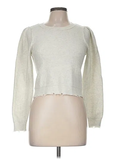 Pre-owned Aerie Pullover Sweater In Ivory