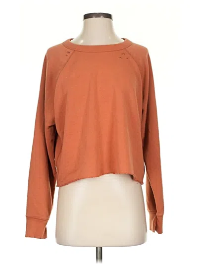 Pre-owned Aerie Pullover Sweater In Orange