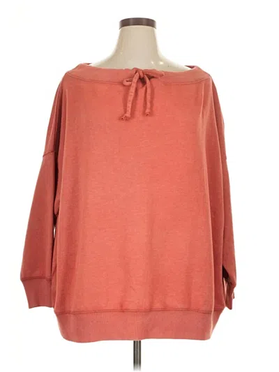 Pre-owned Aerie Pullover Sweater In Orange
