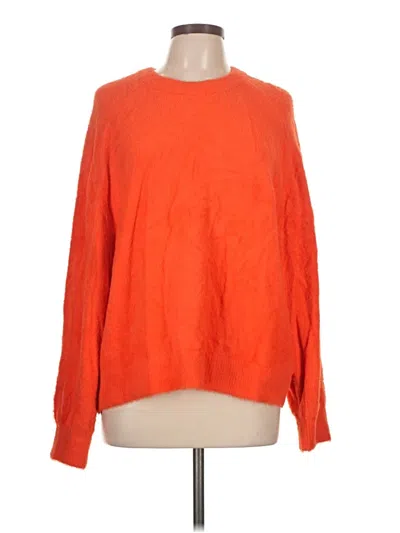 Pre-owned Aerie Pullover Sweater In Orange