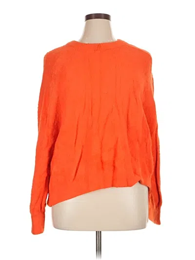 Pre-owned Aerie Pullover Sweater In Orange