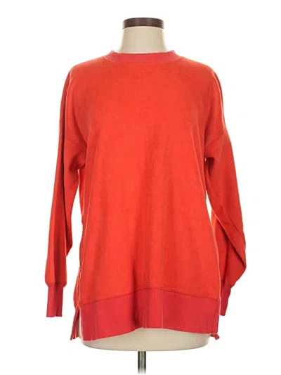 Pre-owned Aerie Pullover Sweater In Orange