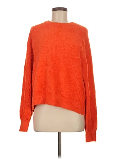 Pre-owned Aerie Pullover Sweater In Orange
