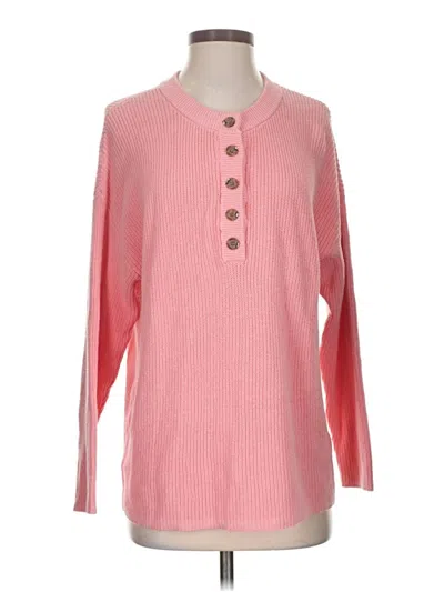 Pre-owned Aerie Pullover Sweater In Pink