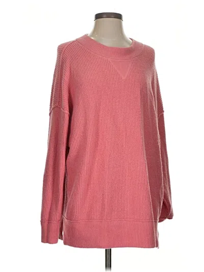 Pre-owned Aerie Pullover Sweater In Pink