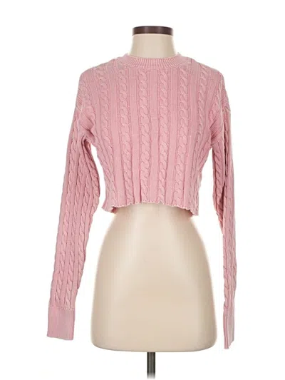 Pre-owned Aerie Pullover Sweater In Pink