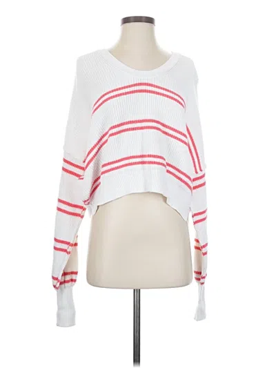 Pre-owned Aerie Pullover Sweater In Pink
