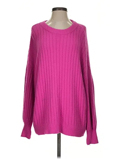 Pre-owned Aerie Pullover Sweater In Pink