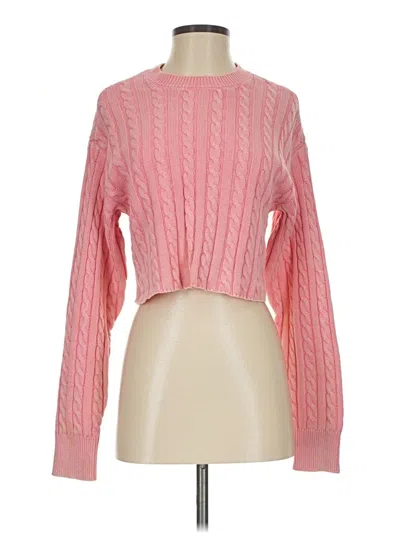 Pre-owned Aerie Pullover Sweater In Pink