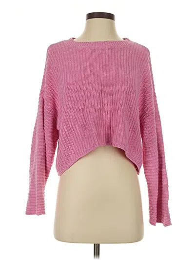 Pre-owned Aerie Pullover Sweater In Pink