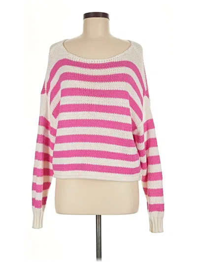 Pre-owned Aerie Pullover Sweater In Pink