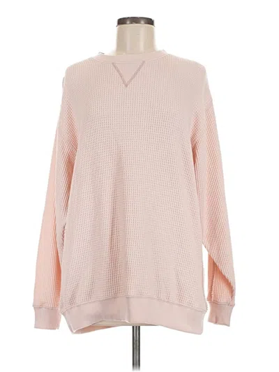 Pre-owned Aerie Pullover Sweater In Pink