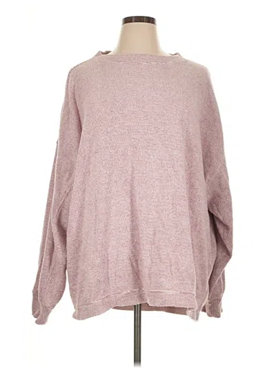 Pre-owned Aerie Pullover Sweater In Pink