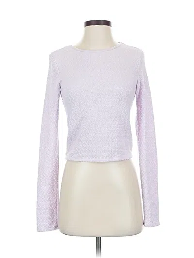 Pre-owned Aerie Pullover Sweater In Purple