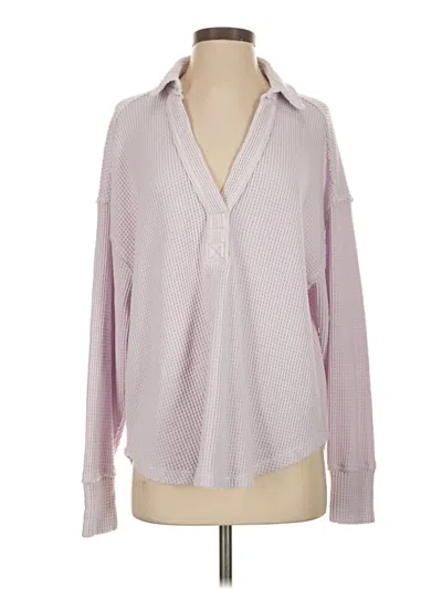 Pre-owned Aerie Pullover Sweater In Purple