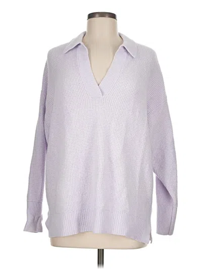 Pre-owned Aerie Pullover Sweater In Purple