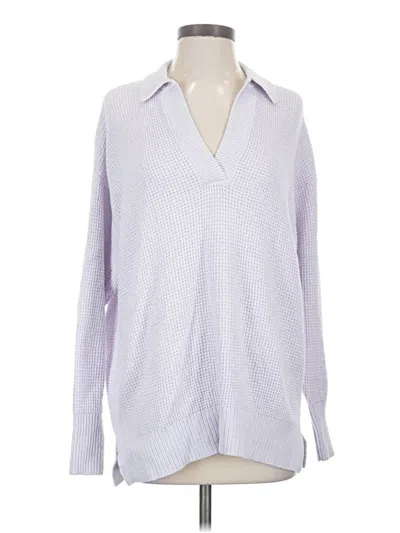 Pre-owned Aerie Pullover Sweater In Purple