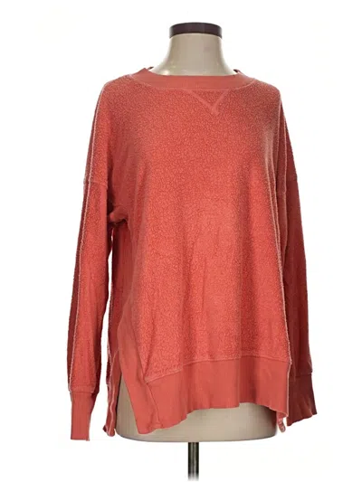 Pre-owned Aerie Pullover Sweater In Red