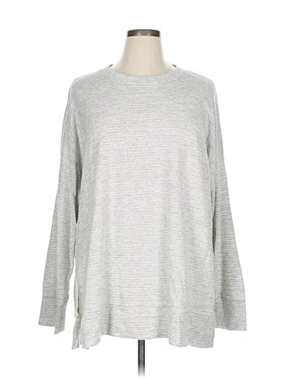 Pre-owned Aerie Pullover Sweater In Silver