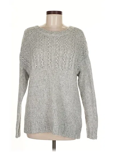 Pre-owned Aerie Pullover Sweater In Silver
