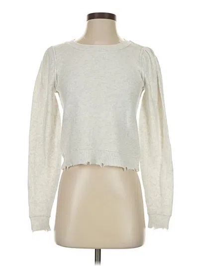 Pre-owned Aerie Pullover Sweater In Silver
