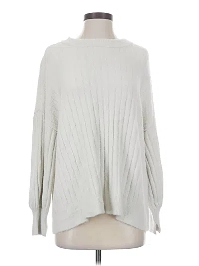 Pre-owned Aerie Pullover Sweater In Silver