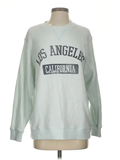 Pre-owned Aerie Pullover Sweater In Silver