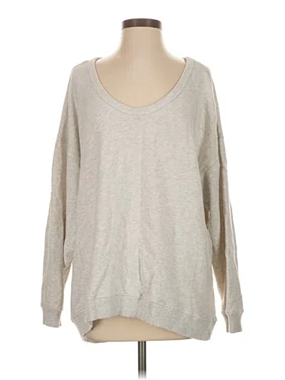 Pre-owned Aerie Pullover Sweater In Silver