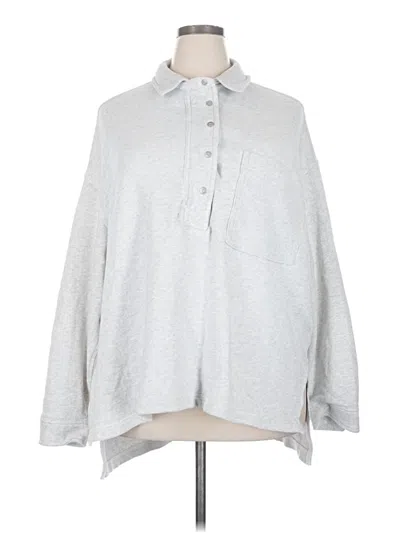 Pre-owned Aerie Pullover Sweater In Silver