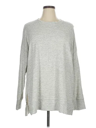 Pre-owned Aerie Pullover Sweater In Silver