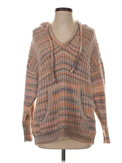 Pre-owned Aerie Pullover Sweater In Tan
