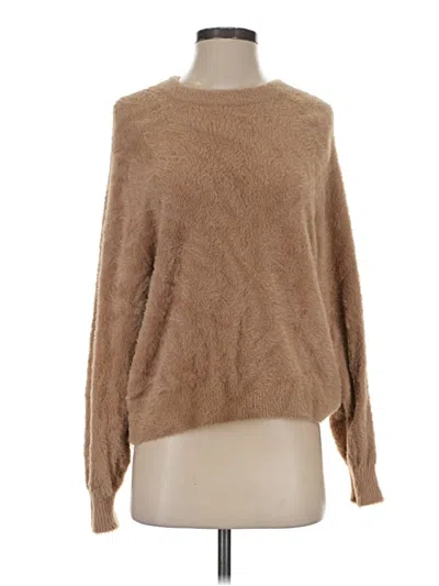 Pre-owned Aerie Pullover Sweater In Tan