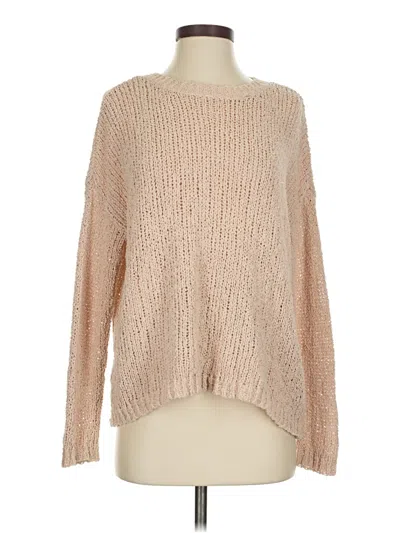 Pre-owned Aerie Pullover Sweater In Tan