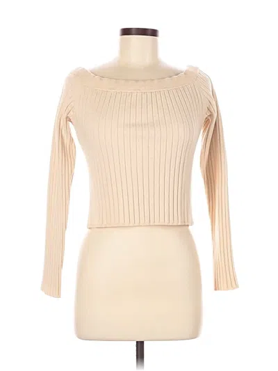 Pre-owned Aerie Pullover Sweater In Tan
