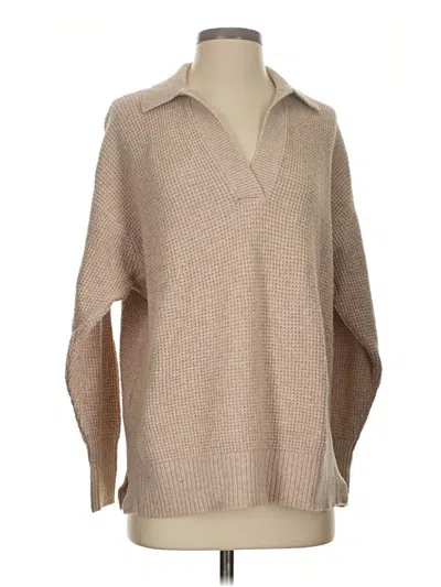 Pre-owned Aerie Pullover Sweater In Tan