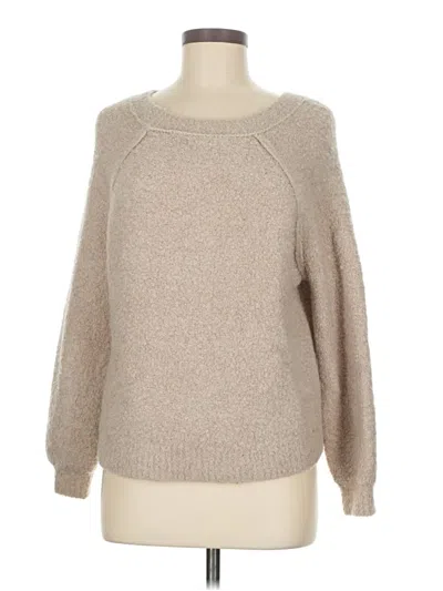 Pre-owned Aerie Pullover Sweater In Tan