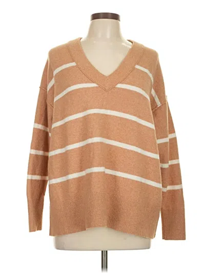 Pre-owned Aerie Pullover Sweater In Tan