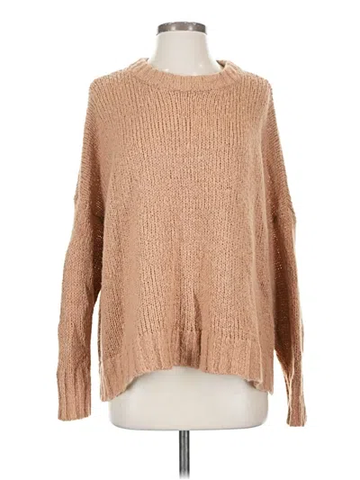 Pre-owned Aerie Pullover Sweater In Tan