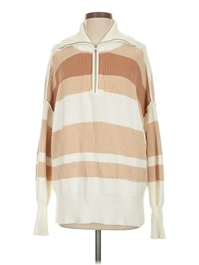 Pre-owned Aerie Pullover Sweater In Tan