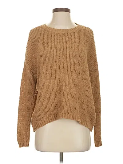 Pre-owned Aerie Pullover Sweater In Tan